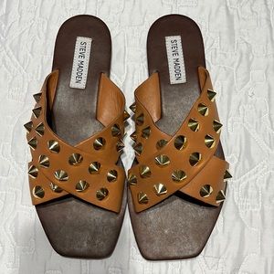 Steve Madden Spiked Slide Sandal